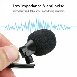 New 3.5mm Microphone Car Radio Stereo GPS Enabled Audio DVD External Mic