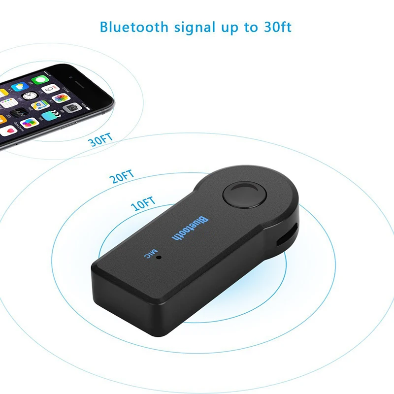 Car Aux Bluetooth Audio Receiver Adapter for Mazda 6 3 5 2 CX5 CX7 323 Axela Atenza CX9 MX3 MX5 RX8 RX7 MX30