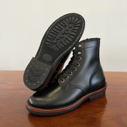 C440 RockCanRoll Super Quality Size 35-52 Handmade Goodyear Welted Durable Italian Cowhide Boots Footwear