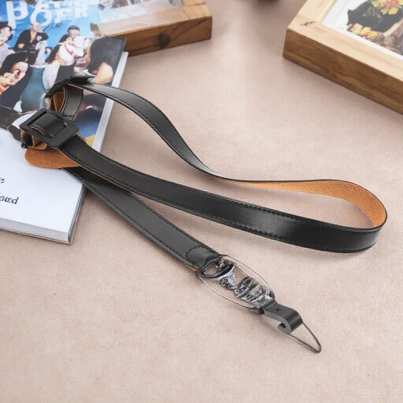 

Adjustable Ukulele Neck Strap Durable Guitar Strap Breathable Material Easy Install Washable Portable Comfortable