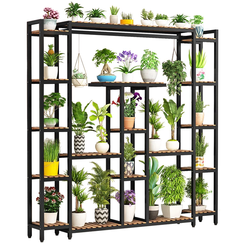 

Flower racks, storage racks, balconies, indoor flower pots,living rooms,floor to ceiling,multi-layer iron art, indoor succulence