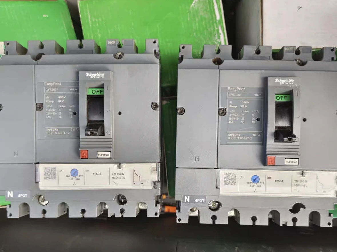 Used CVS160F molded case circuit breaker