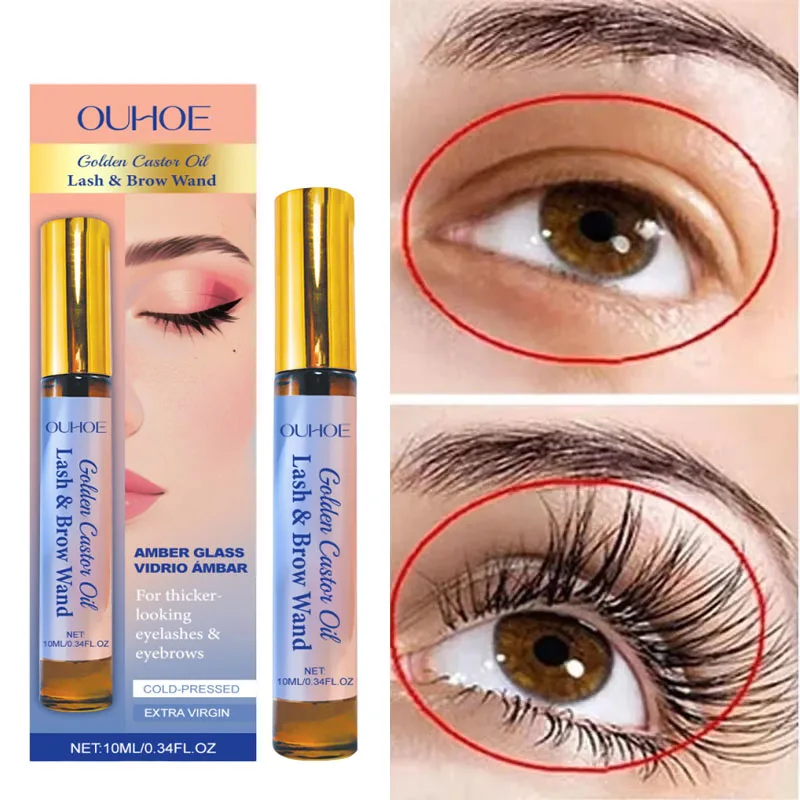 Suero de crecimiento rápido de pestañas, potenciador de pestañas Natural de 7 días, tratamiento de pestañas rizado más largo y grueso, productos para el cuidado de los ojos, maquillaje
