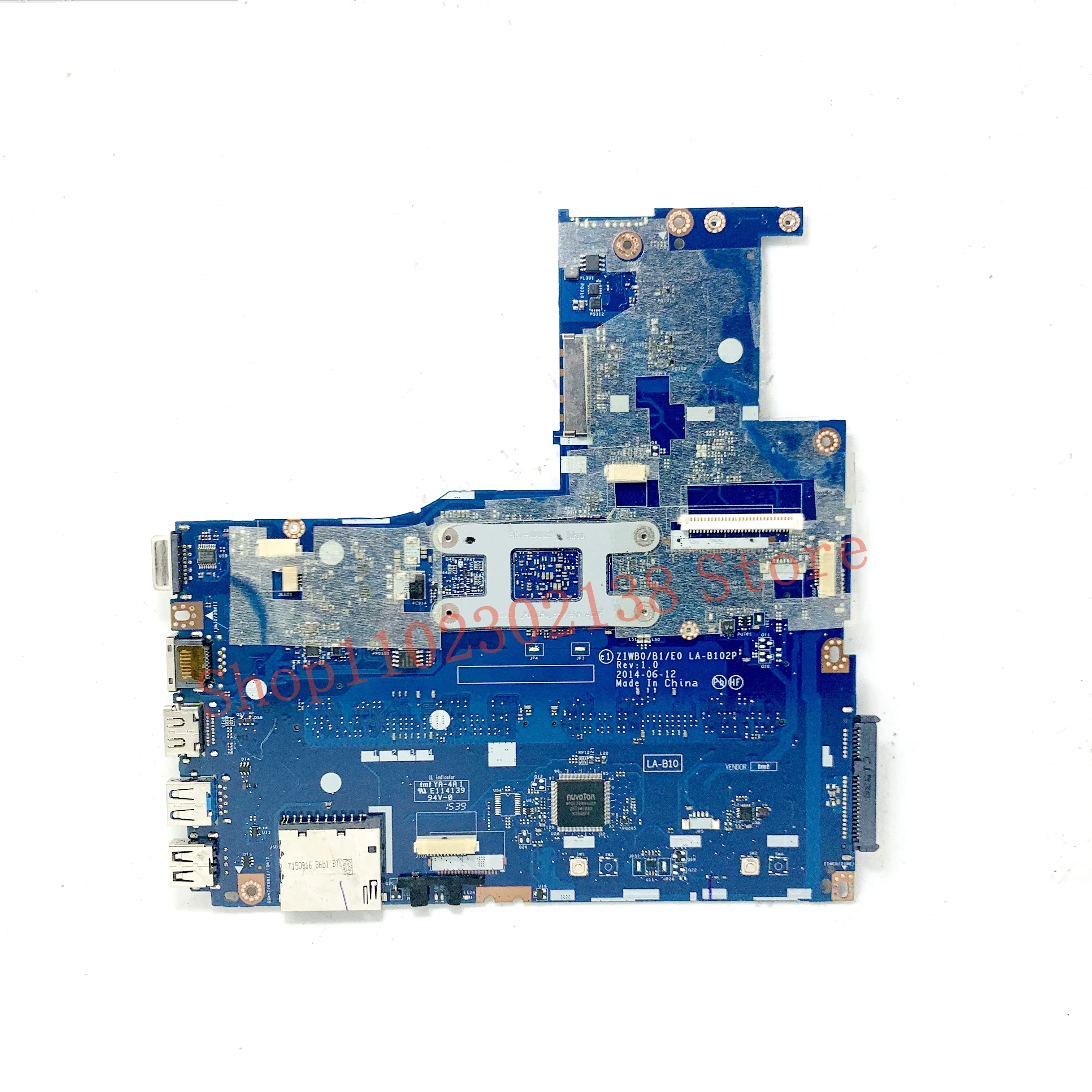 ZIWB0/B1/E0 LA-B102P With SR1YW N3540 CPU Mainboard For Lenovo B50-30 E50-30 E40-30 Laptop Motherboard 5B20G90115 100% Tested OK
