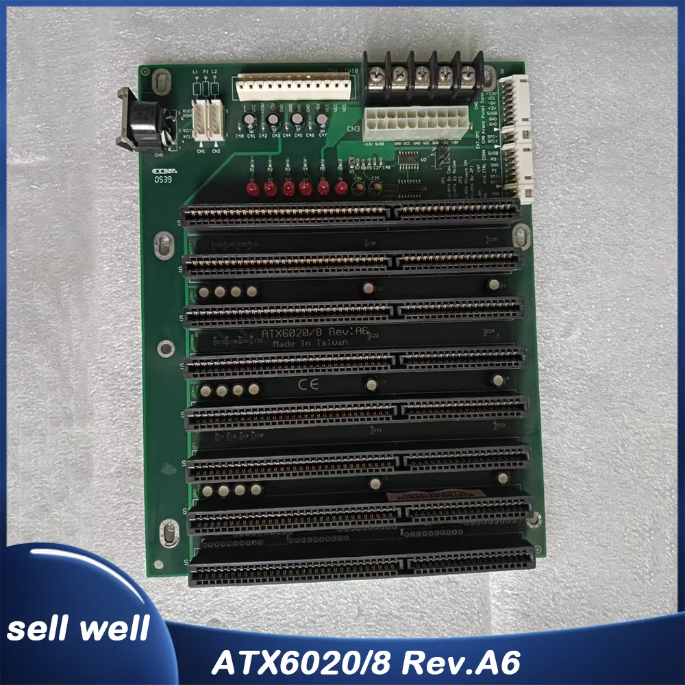 For Axiomtek Industrial baseplate 8*ISA ATX6020/8 Rev.A6