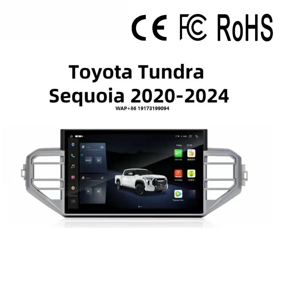 

Android Car Radio for Tundra Sequoia 2020-2024 | Carplay Upgrade
