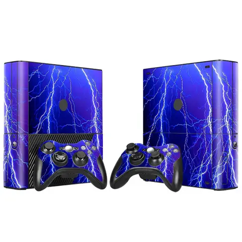 For XBOX 360 E Popular Game Sticker Cover Vinyl Console and 2 Game Controller Skins