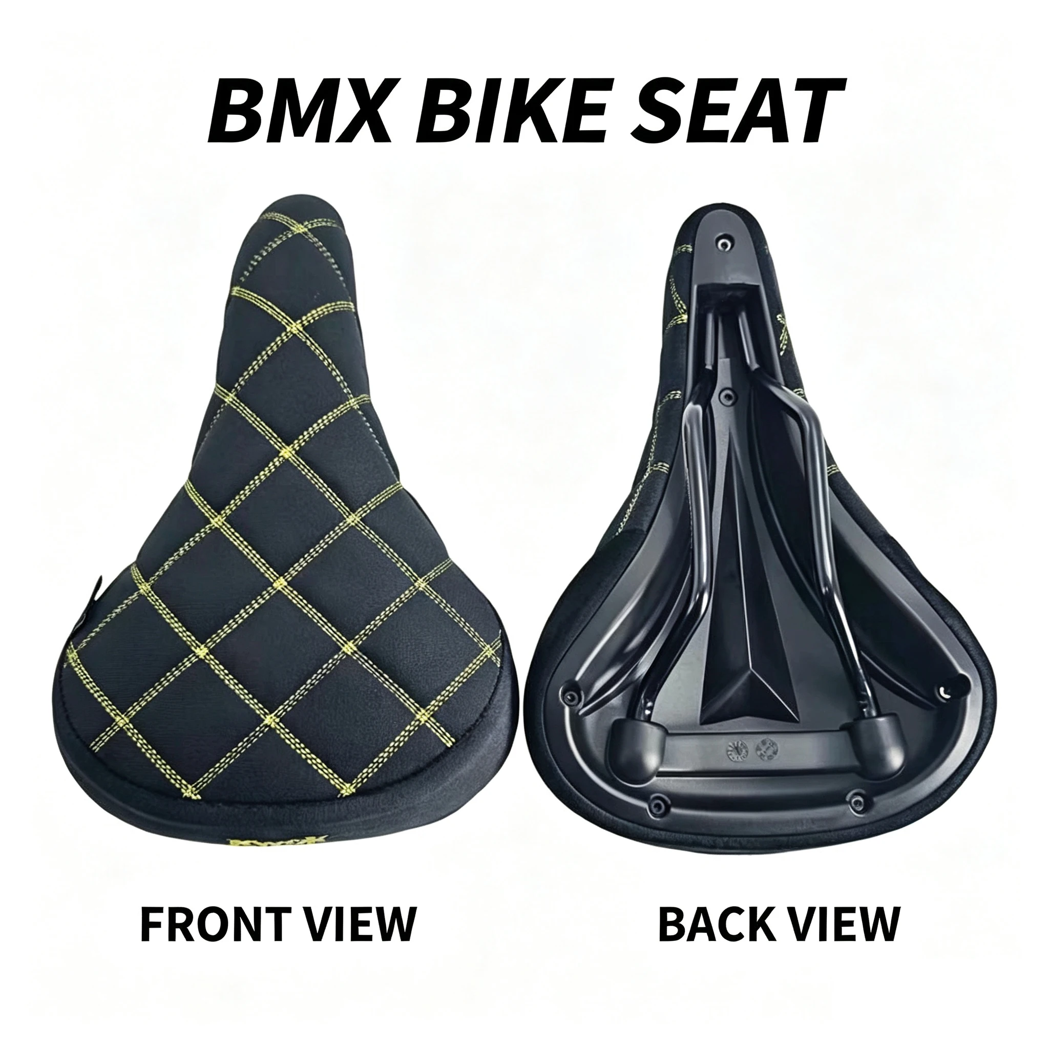 BMX-Sattel BMX-Fahrradsattel MTB Dirt Jump Fahrradsitz Freestyle Racing Cruiser Fasergewebe Ultraleicht Komfortable Fahrradsättel – Detail 7
