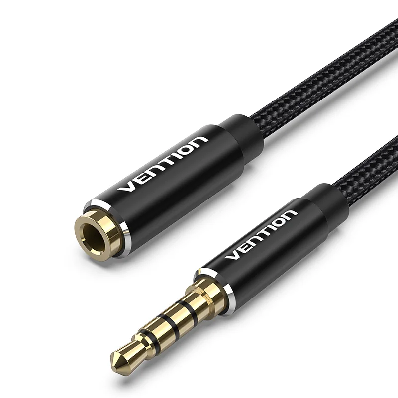 Vention Jack 3.5mm câble d'extension Audio pour ordinateur portable TV Huawei Xiaomi stéréo 3.5mm Jack Aux casque haut-parleur câble auxiliaire