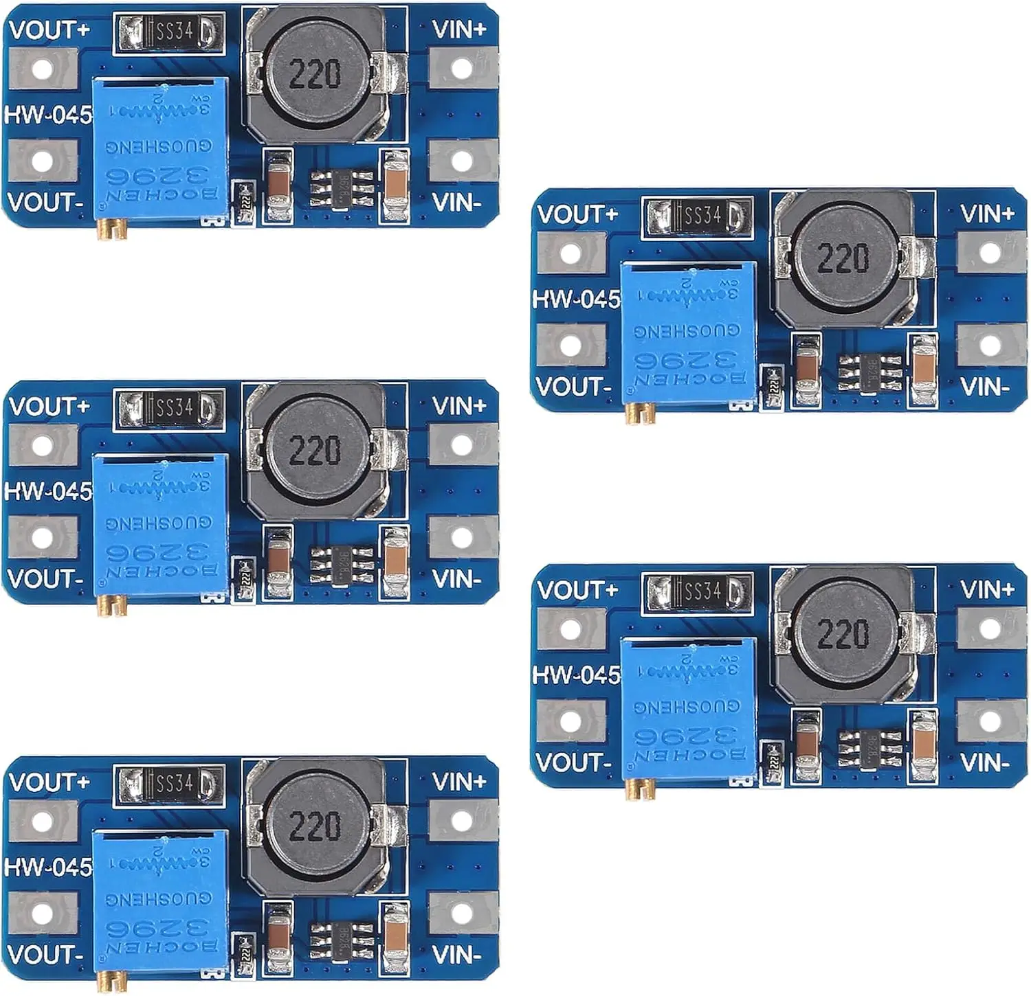 Variant: 5pcs MT3608