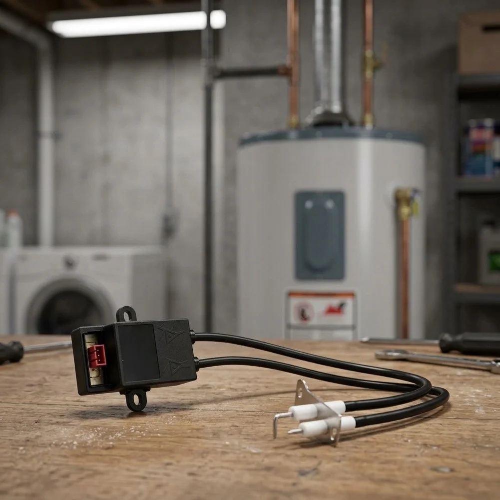 Gas Water Heater Ignitor for Wanhe Models Ignition Electrode Supporting Continuous Ignition Duty and Thermal Regulation