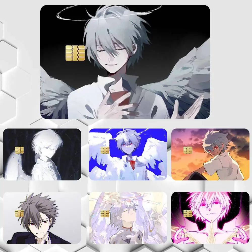 Nagisa Kaworu Sticker Film Tape Skin for Credit Card Debit Card Waterproof Stickers
