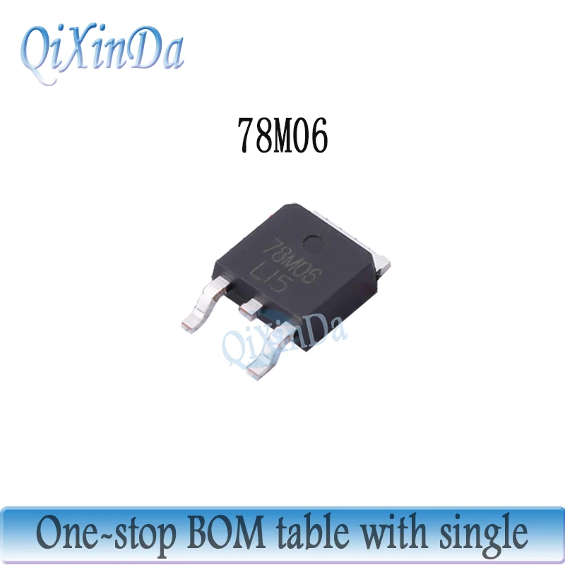 10PCS 78M05 78M06 78M08 78M09 78M12 78M15 TO-252 500MA Three-terminal Voltage Regulator Tube 7805 7809 7812 7815