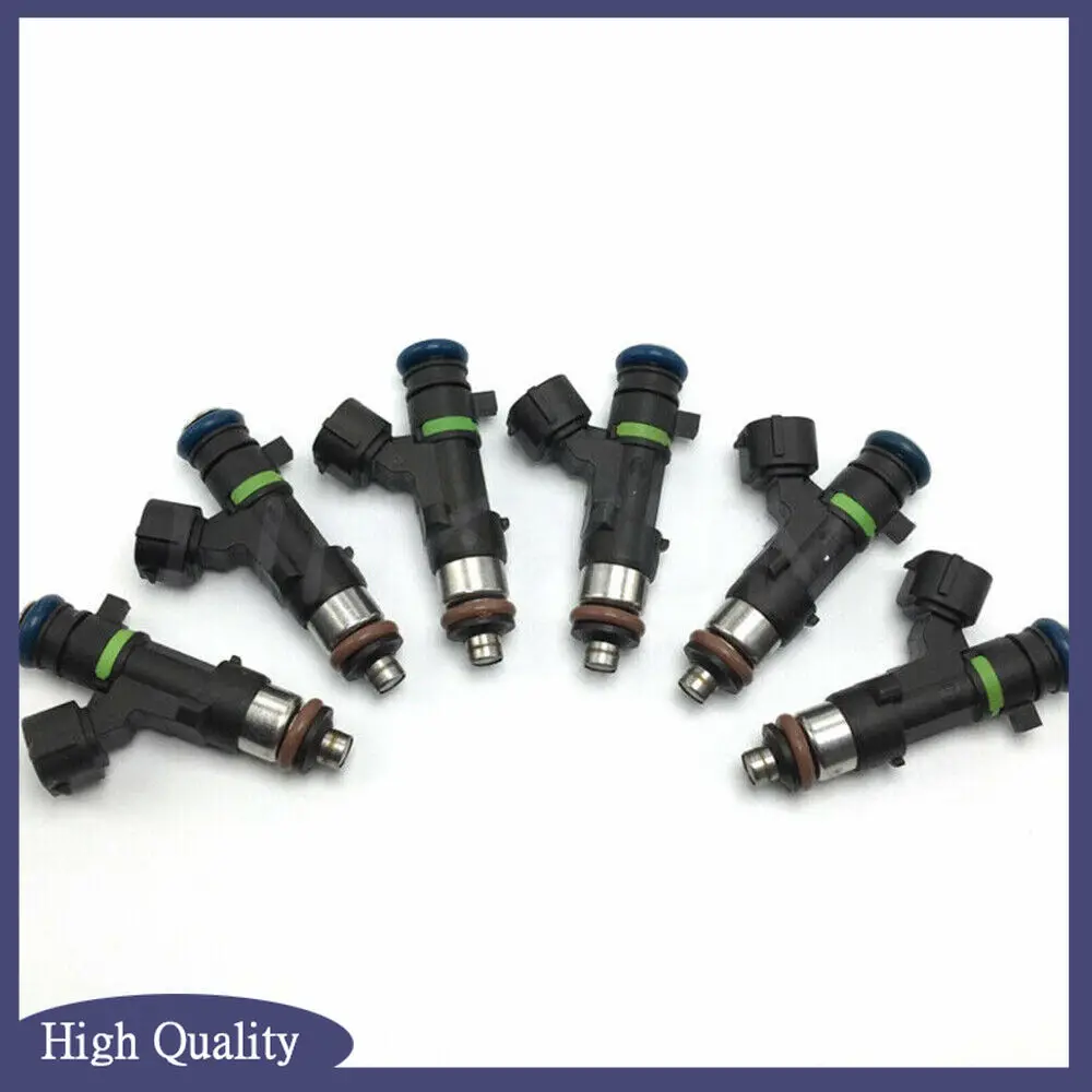 

Комплект топливных форсунок, 6 шт. 16600-7Y000 0280158005 16600-7Y00A для Nissan Maxima Altima Quest Murano 3.5L