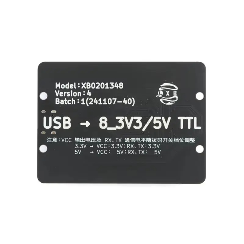 DT51 Type-C USB to 8 Channel TTL Serial Module CH348Q Chip 6Mbps High-Speed Data Transfer 3.3V 5V