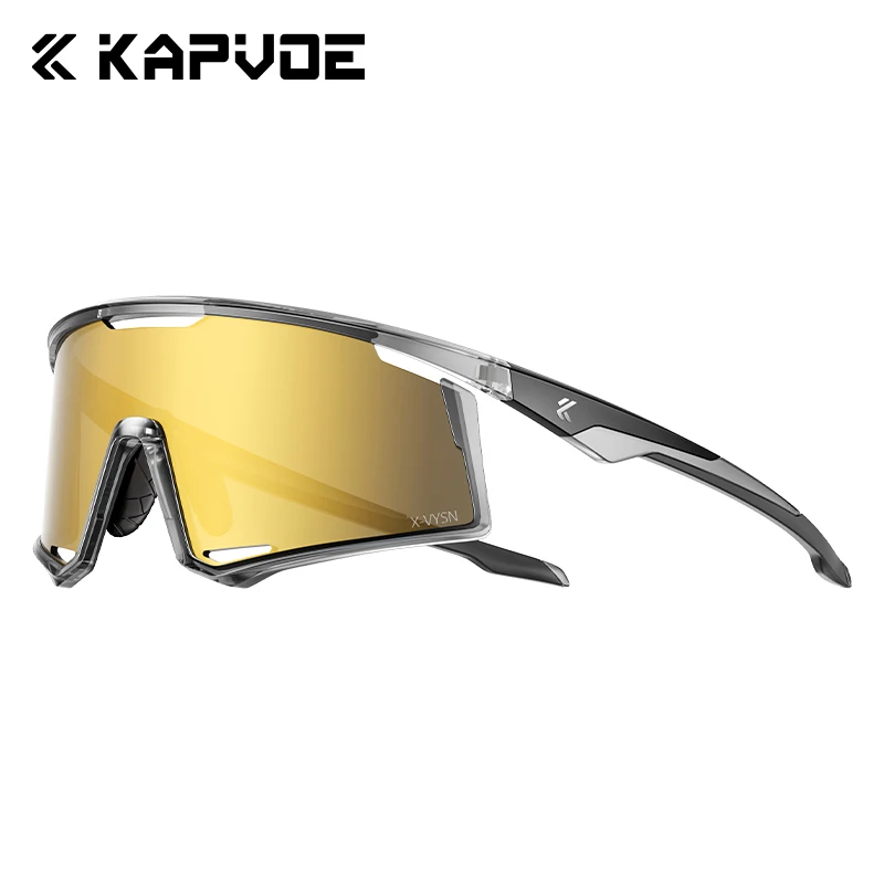 

Kapvoe New Men Sports Cycling Glasses MTB Bike Mountain Bicycle Eyewear Women Goggle Road Riding Skating Outdoor Cycl Sunglasses