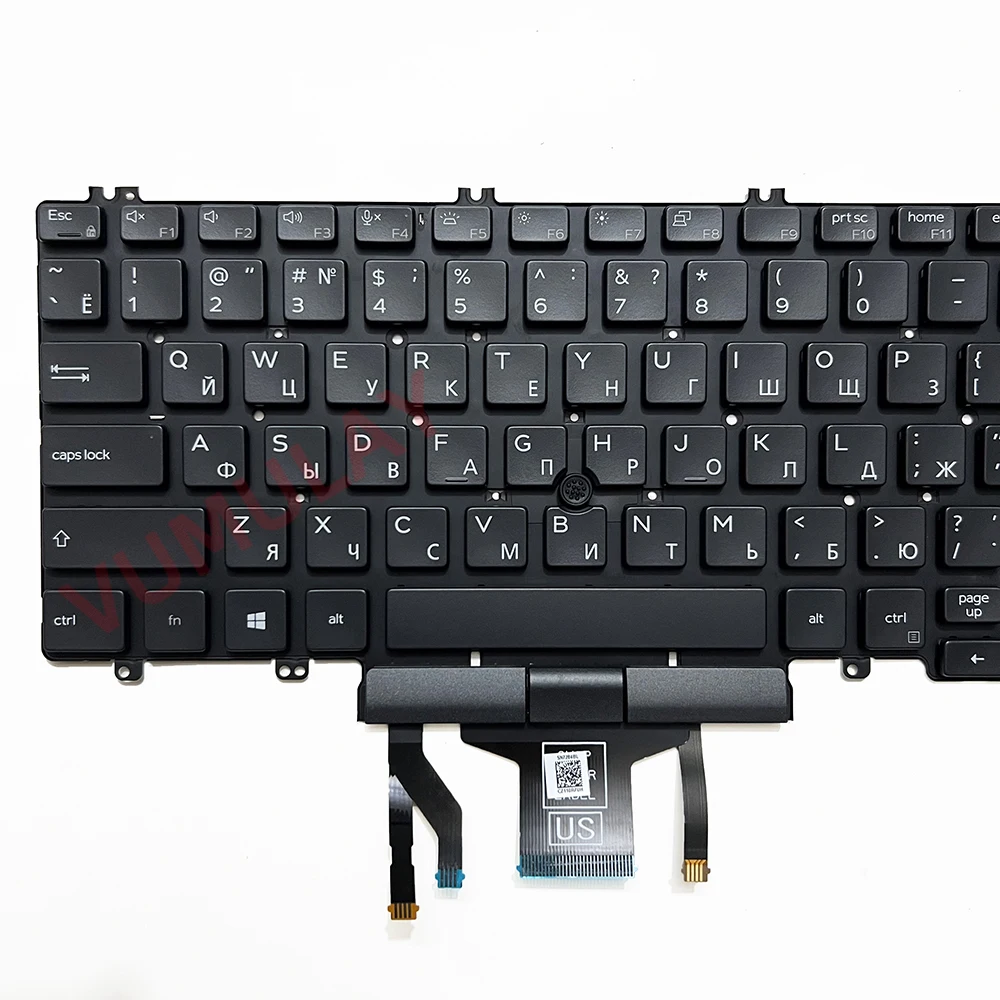 Imagem -04 - Teclado Retroiluminado Russo Precisão Dell 3500 3501 3540 3541 Latitude 5500 5501 5510 5511 Tn6p6 0tn6p6 Sg-97710 Sn2004b ru