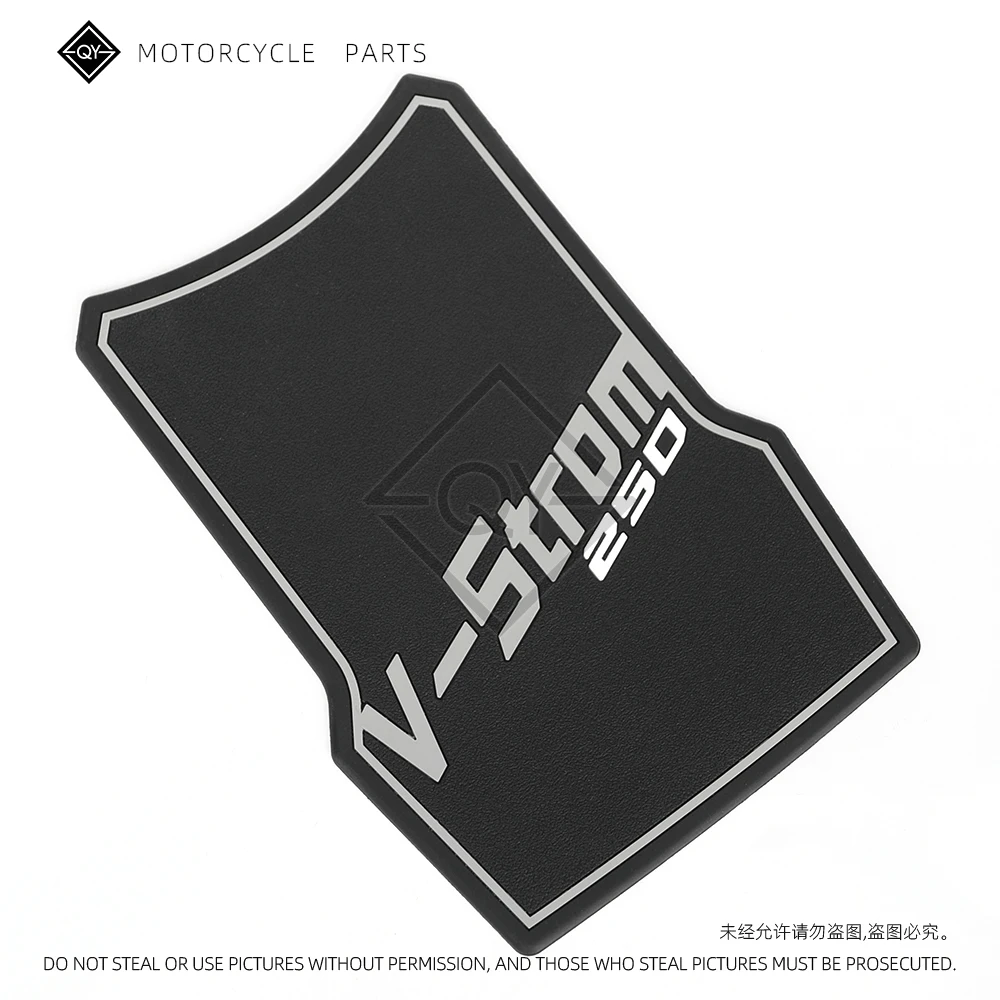 ملصقات الدراجات النارية المطاط خزان وسادة واقية الجانب عدم الانزلاق حماية الشارات صالح لسوزوكي V-STROM 250 فولت-ستروم 250 فستروم DL250