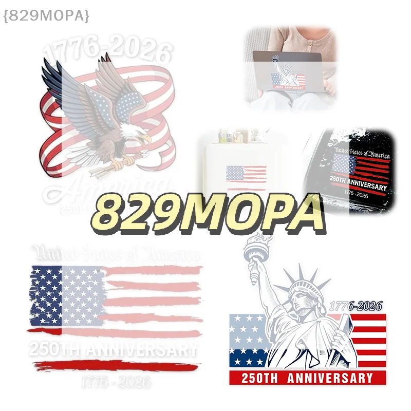 

Памятная наклейка на окно к 250-летию США; 1776-2026; Дизайн с флагом США; Легко снимается; Не оставляет следов; Водостойкая.