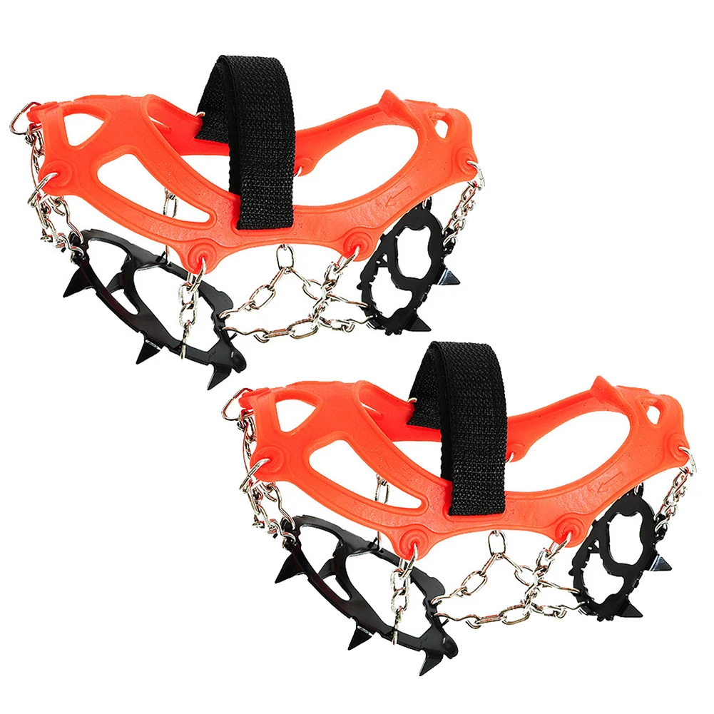 

Crampons For Hiking Climbing Accessories Hiking Boots Crampons Outdoor Activities Orange Length 230-260mm Strong Grip