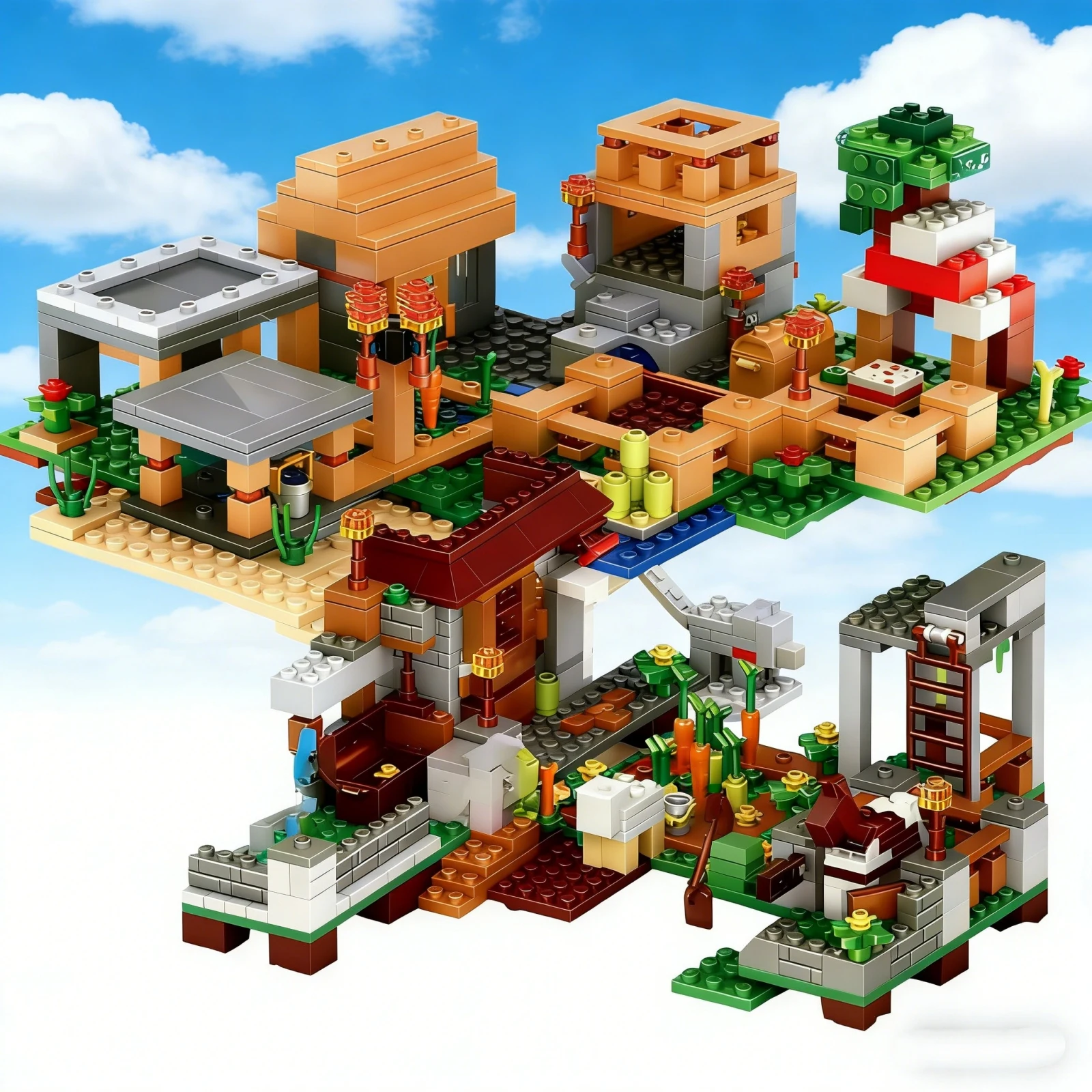 

Tree House Manor, a series of building blocks,suitable as birthday gifts, Easter gifts, or tabledecorations.