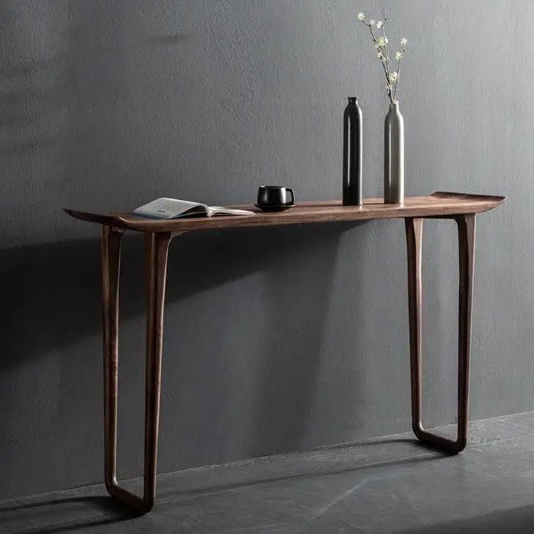 New Chinese Style Solid Wood Entryway Table, Zen-style Offering Table