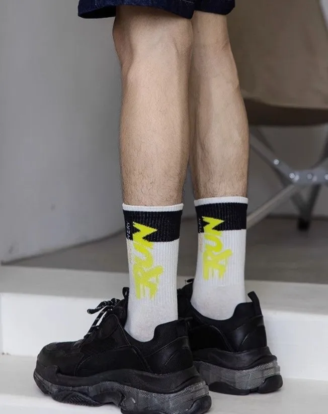Cool Cotton Sports Socks For Wholesale Dropship SupplyWomen, Hip Hop Ins Harajuku Funny Men &  Basketball Casual Short Hosiery