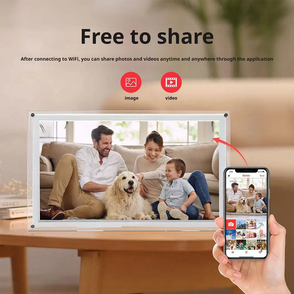 

Home Digital Smart Touchscreen Calendar High-definition Interactive Display Electronic Home Schedule Sync Digital Photo Frame