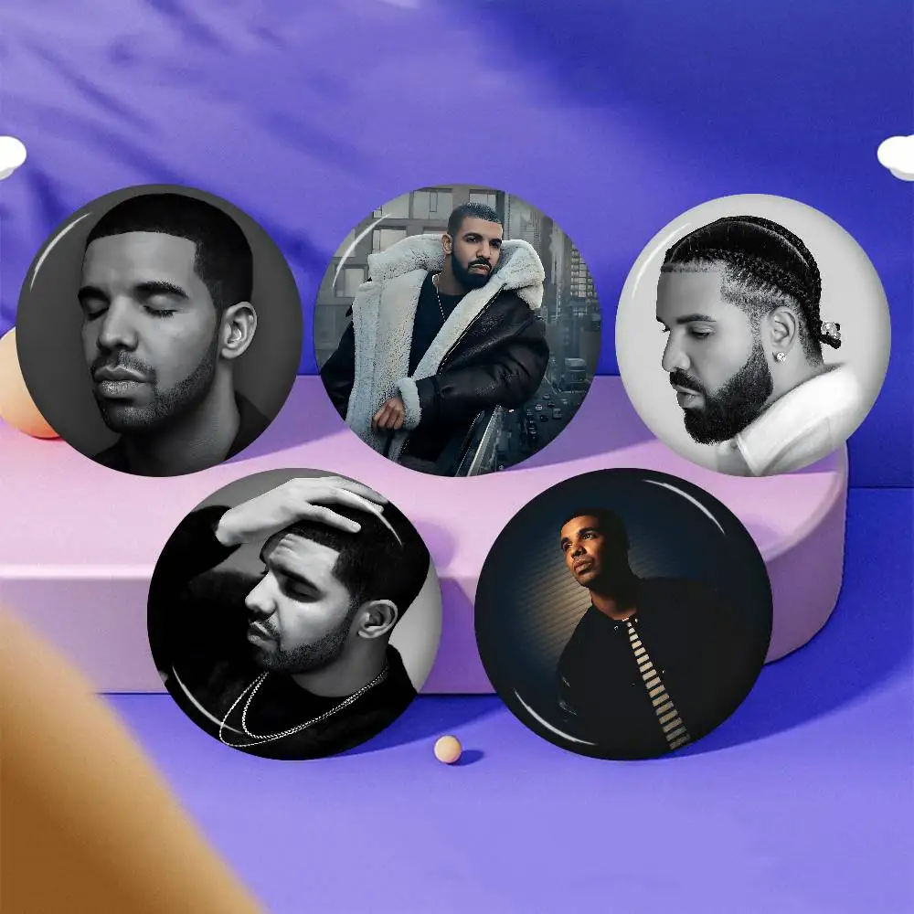 Rapper D-Drake 58mm Animals Funny Brooches Badge Backpack Clothes Gift Accessory