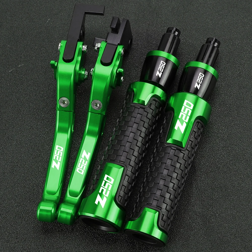 For Kawasaki Z250 Z250SL Z 250 Z250 SL 2014-2021 Adjustable Brake Clutch Levers Foldable Extendable Handlebar Handle Bar Grips