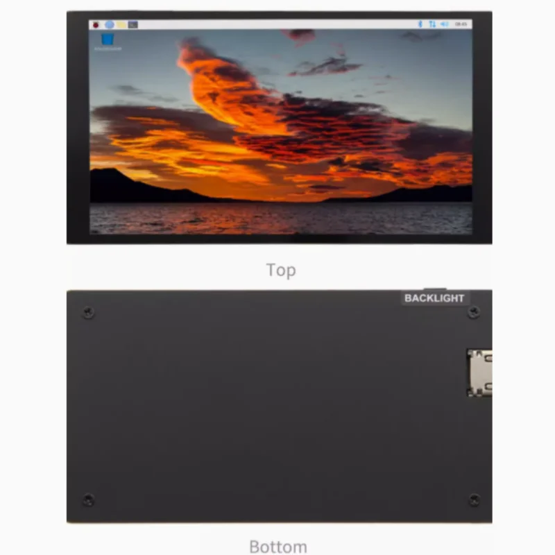 5,5 дюймовый Raspberry Pi HDMI ПК чехол вторичный ЖК-монитор X с фотографией