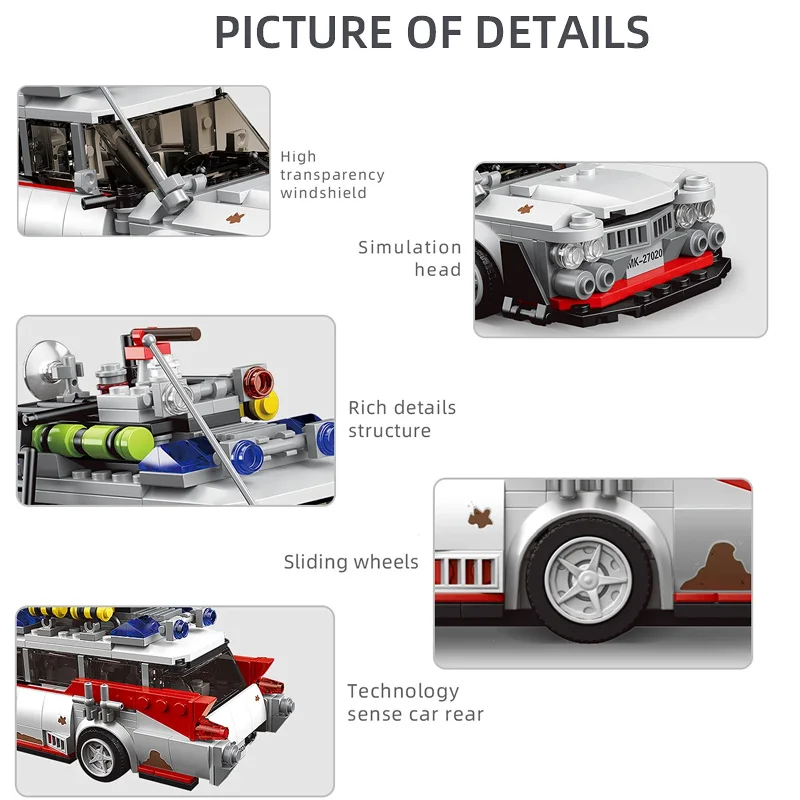 Movie Series 646PCS Bus Speed Racewagen Technische Bouwstenen Set Voertuig Assemblage Model DIY Speelgoed Mini Moc Bricks Jongen geschenken