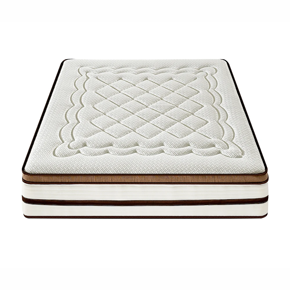 Spring Orthopedic Mattress 12 Inch king Size Pillow Top Mattress Compressed Roll up Mattress