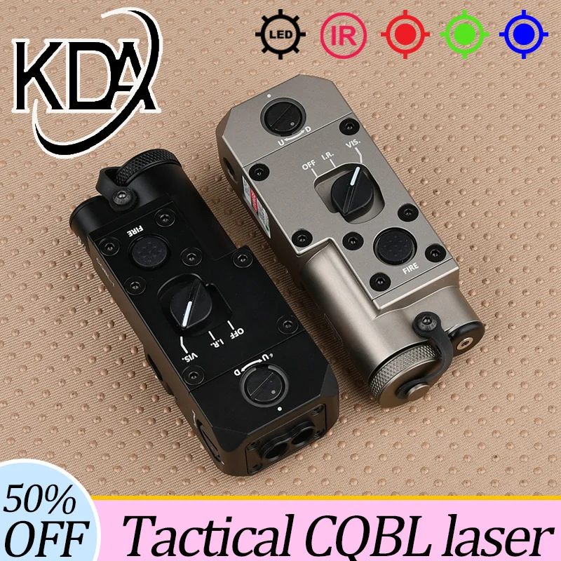 

Metal CQBL All Metal IR Pionter Red Dot Aiming Green Blue Indicator Scout Light M300 M600 Flashlight Airsoft Accessory