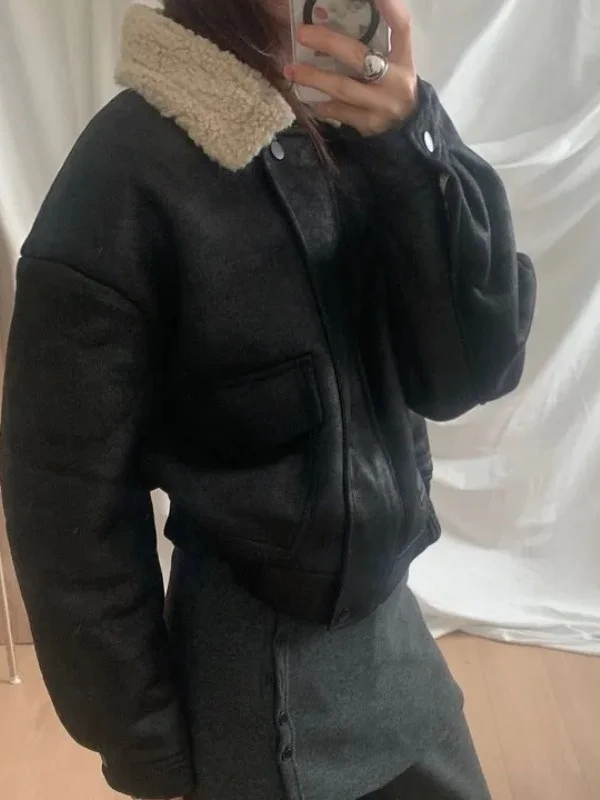 Sweter Rajut Satu Bahu Korea untuk Wanita Musim Gugur Musim Dingin Model Terbaru, Pelangsing, Panjang, Pakaian Dalam, Atasan Modis