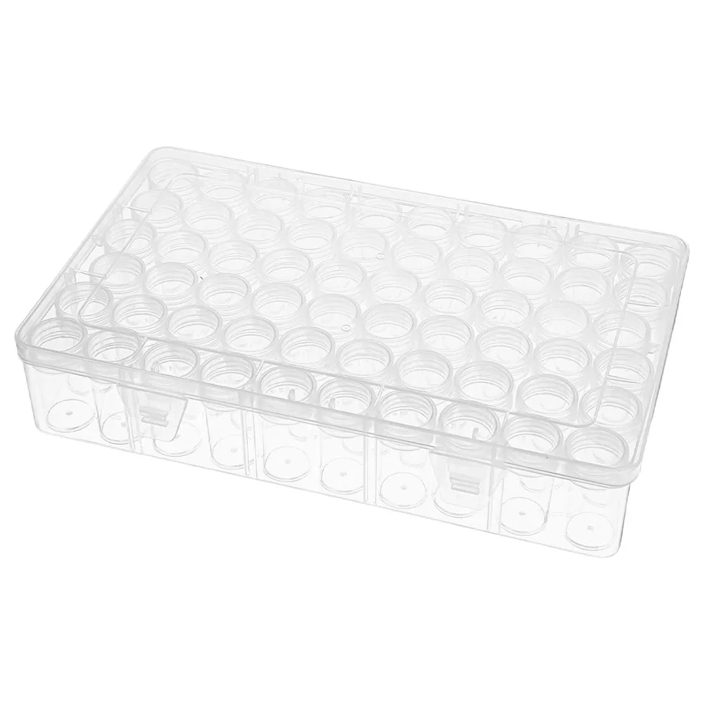 

60 Grid Bead Storage Containers Small Parts Organizer Box Multi Function Plastic Box Bead Holder Loose Beads