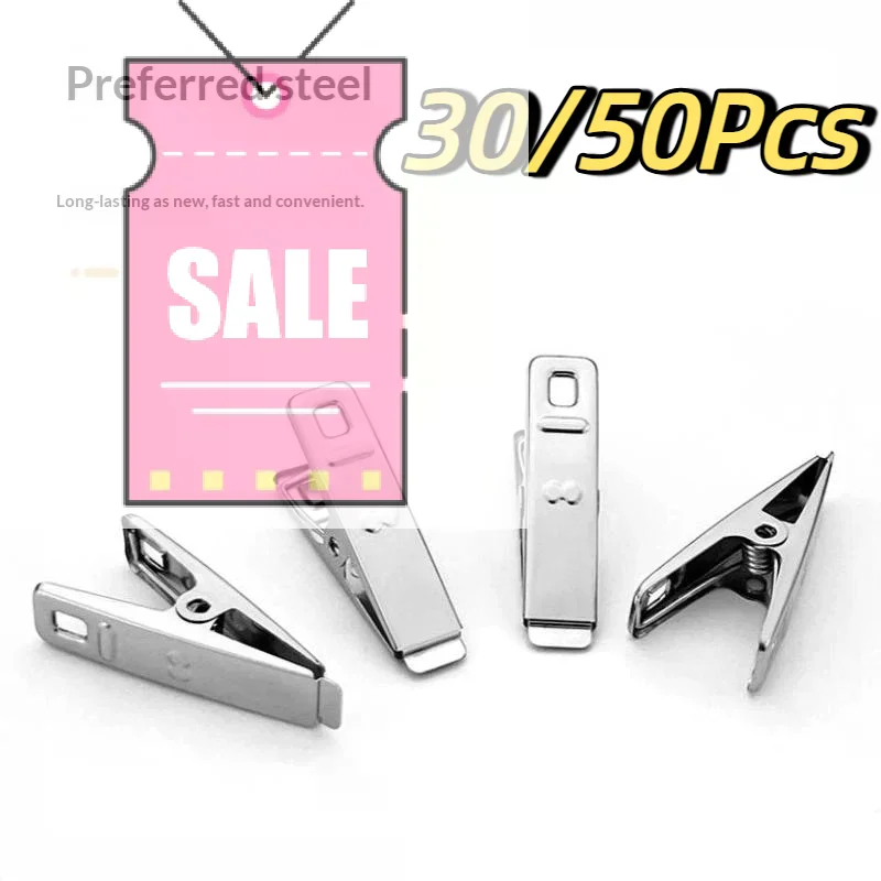Stainless Steel Clothespins, Binder Clips, Heavy Duty Clothes Pins, Metal Clip Set, Metal Clothes Clips For Clothes Sock