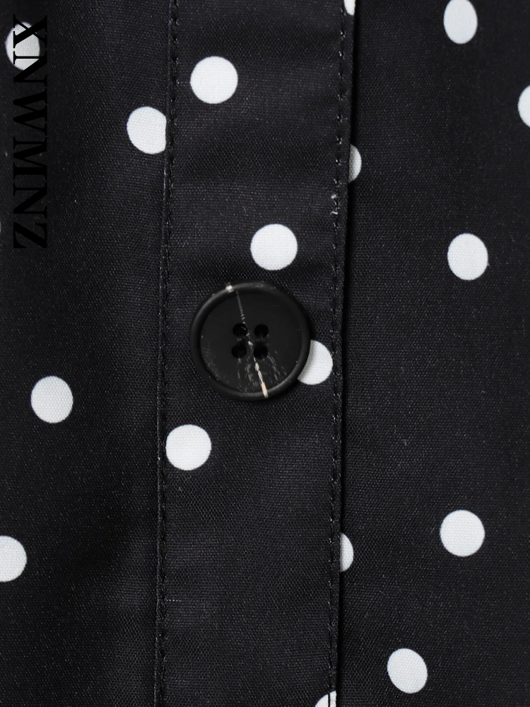 XNWMNZ 2025 Estate Nuova Donna boho Vacanza Spalla Senza Maniche Backless Abiti Donna Sexy Nero Halter Dress Party dot mini