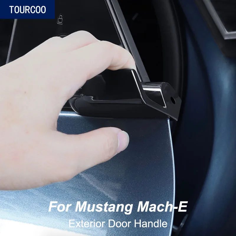 

For Mustang Mach-E Back Door Handles Car Exterior Modification Accessories