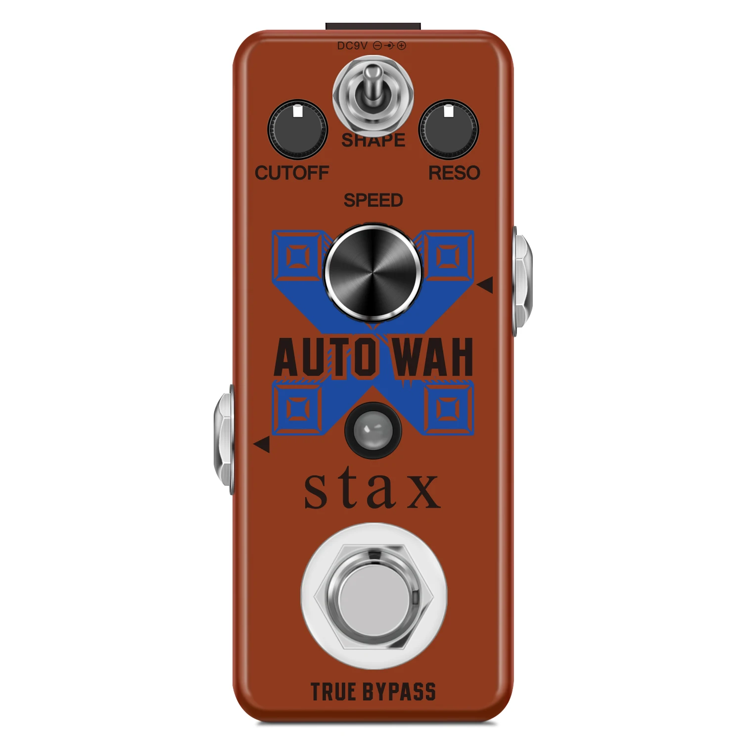 

Stax LEF-3804 AUTO WAH Guitar Pedal Wide Adjustable Range Auto Wah Effects 3 Modes Rowin LEF-3804 AUTO WAH Guitar Pedal Wide A