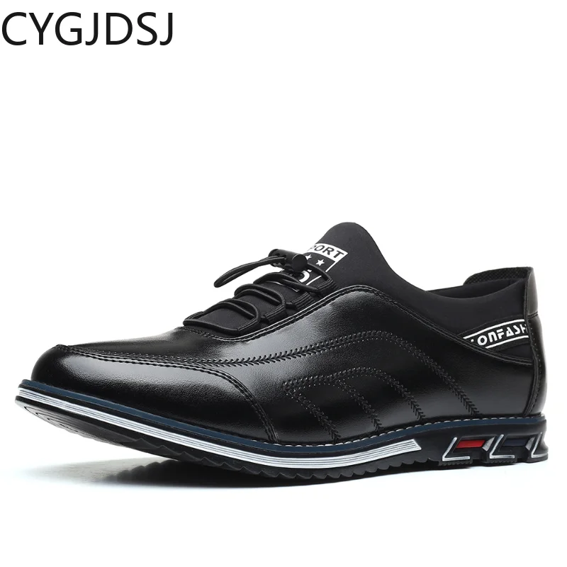 

Мужские повседневные кроссовки, мужские повседневные кожаные туфли, деловая модная обувь 2024, мужская итальянская ская обувь