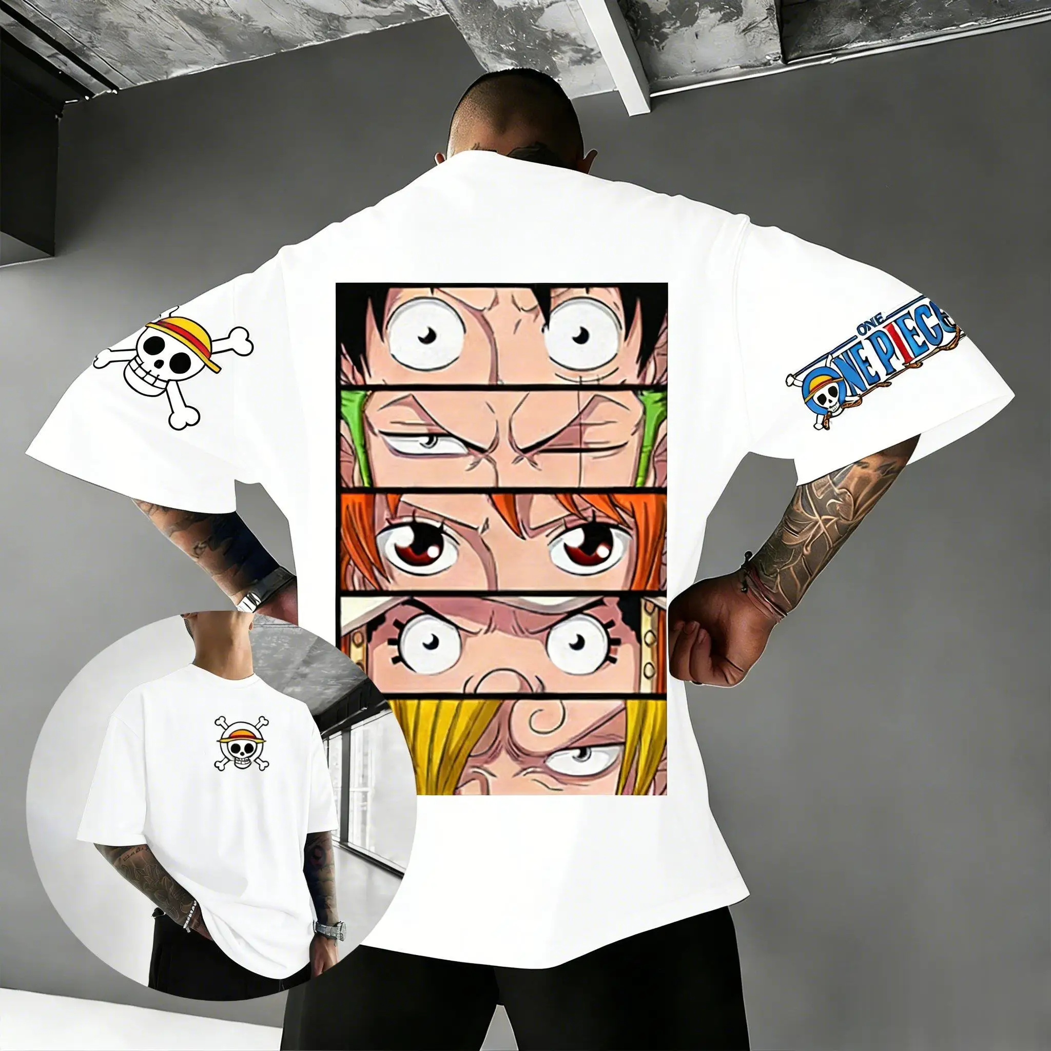 

One Piece T-shirt - Men's/Women's - Cotton - Summer 2026 New Design - Comfortable to Wear
