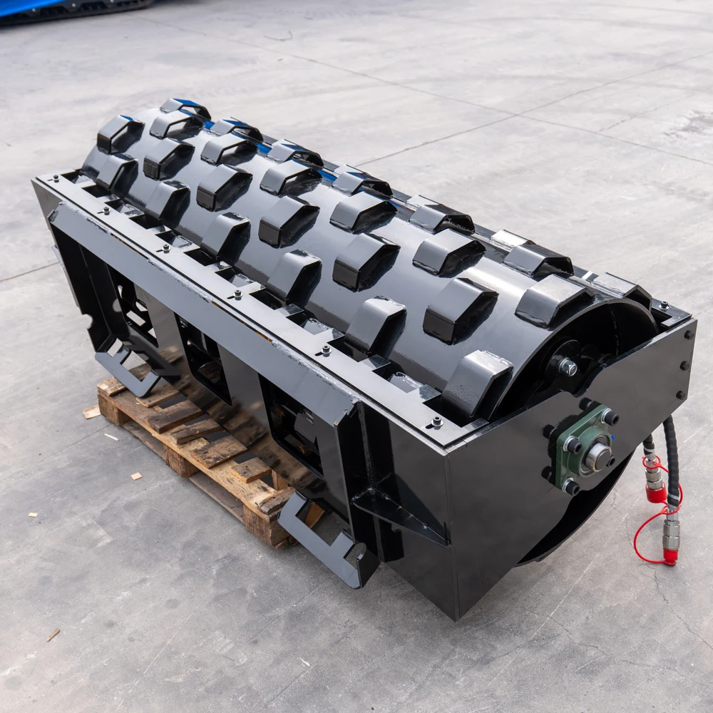 

Tracked Loader Compactor Wheel Attachment Heavy-duty Hydraulic Roller Suitable for Loaders Factory Direct Supply Price