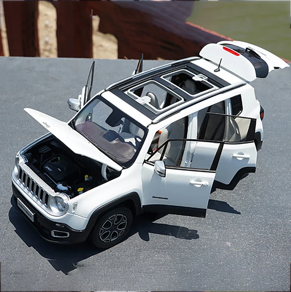 1:18 Scale Gac Jeep Renegade Alloy Car Model Souvenir Collection Boy Hobby Die-cast Gift Classic Souvenir Display