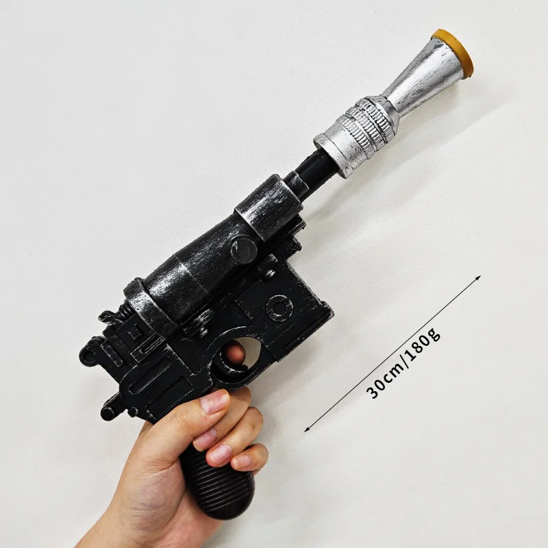30-40cm Halloween Skywalker Luke Replika PU-Pistole Modell Spielzeugpistole Cosplay-Requisiten Feiertagsparty-Dekorationen Figuren-Ornamente