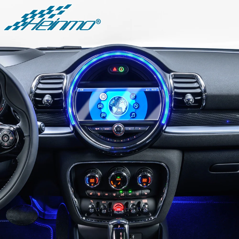 2018-2021 Car Compatible with MINI Cooper F65 F66 F67 Car GPS Navigation Tempered Glass Protective Film Accessories 2022 2023