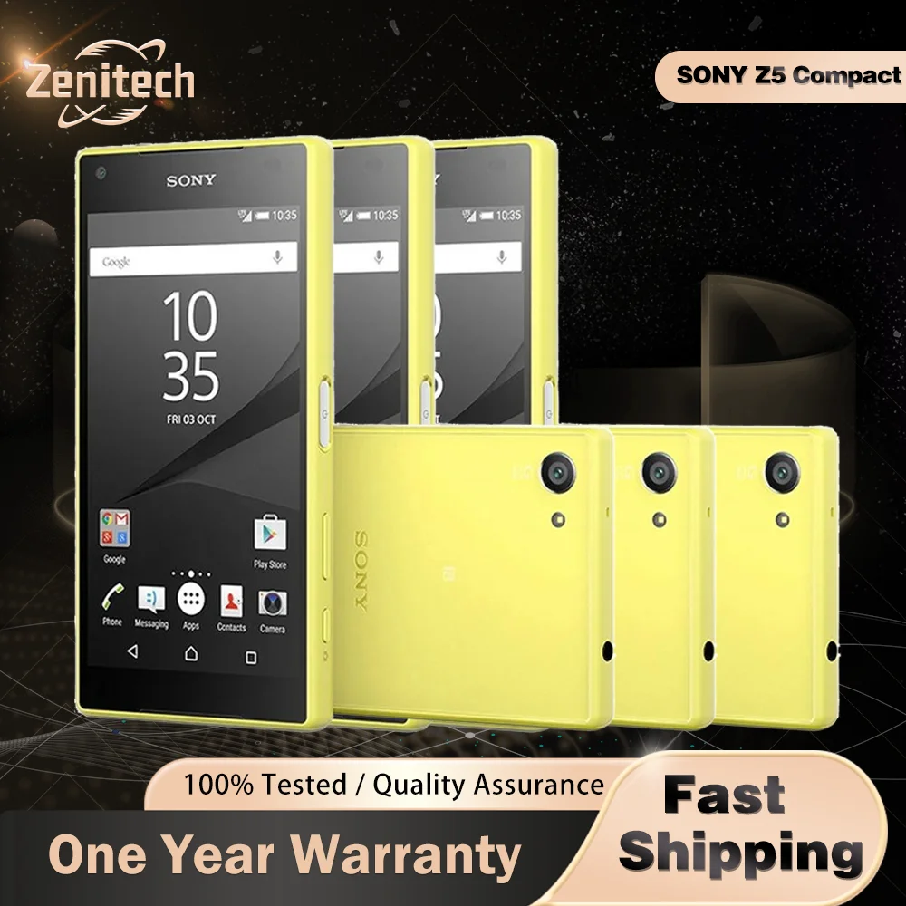 Sony Xperia Z5 Compact E5823 SO-02H Smartphone RAM 2GB ROM + 32GB Android 4.6 Sony Xperia Z5 Compact E5823 SO-02H Smartphone RAM 2GB ROM + 32GB Android 4.6