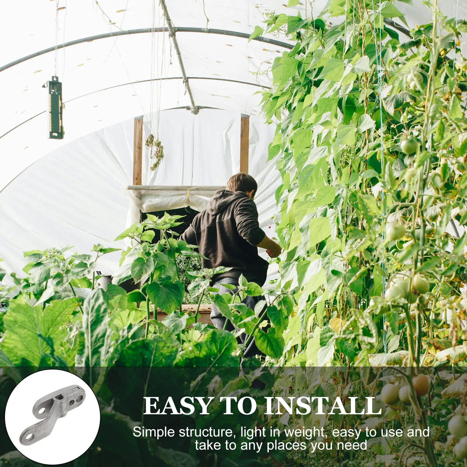 4 pièces, clips de fixation po - Garden Netting Cover avis et prix