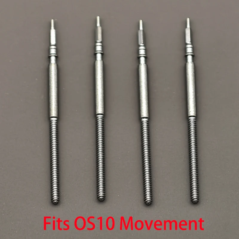 

2PCS/4PCS OS10 Stainless Steel Crown Movement Crown Stem Fits OS10 OS20 OS60 Automatic Mechanical Movement Stem Watch Parts