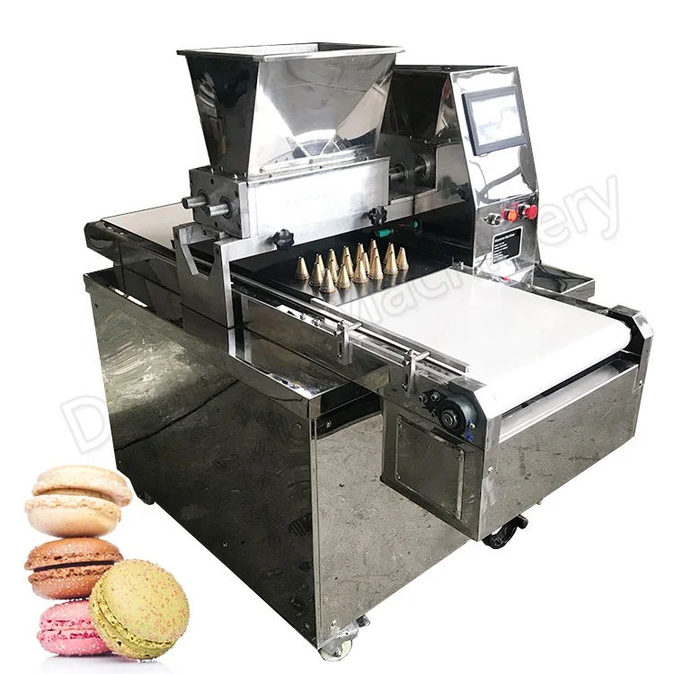 Automatic Bakery Equipment Muffin Cupcakes Maker Making Madeleine Cakes Forming Depositing Machine